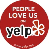 Yelp reviews badge